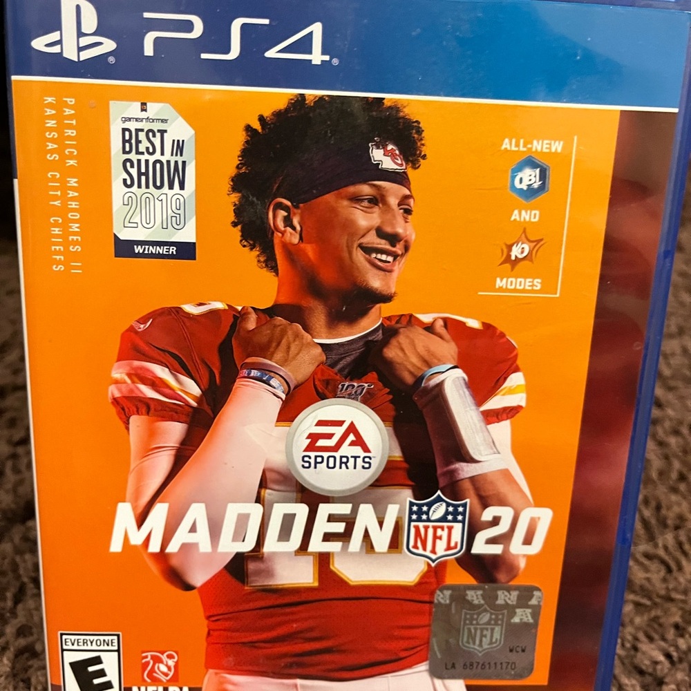 Madden NFL 20 PS4 Game